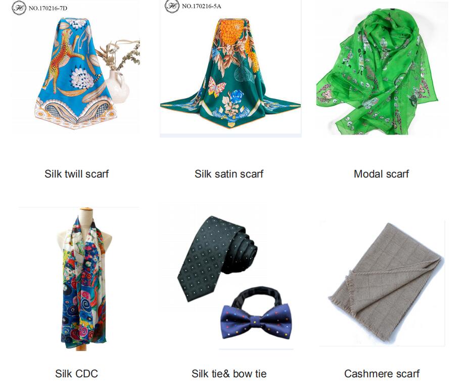 Eșarfă de mătase subțire de vară-4 Summer Thin Silk Scarf-4