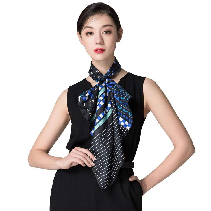 Silk Neck Scarves For Women