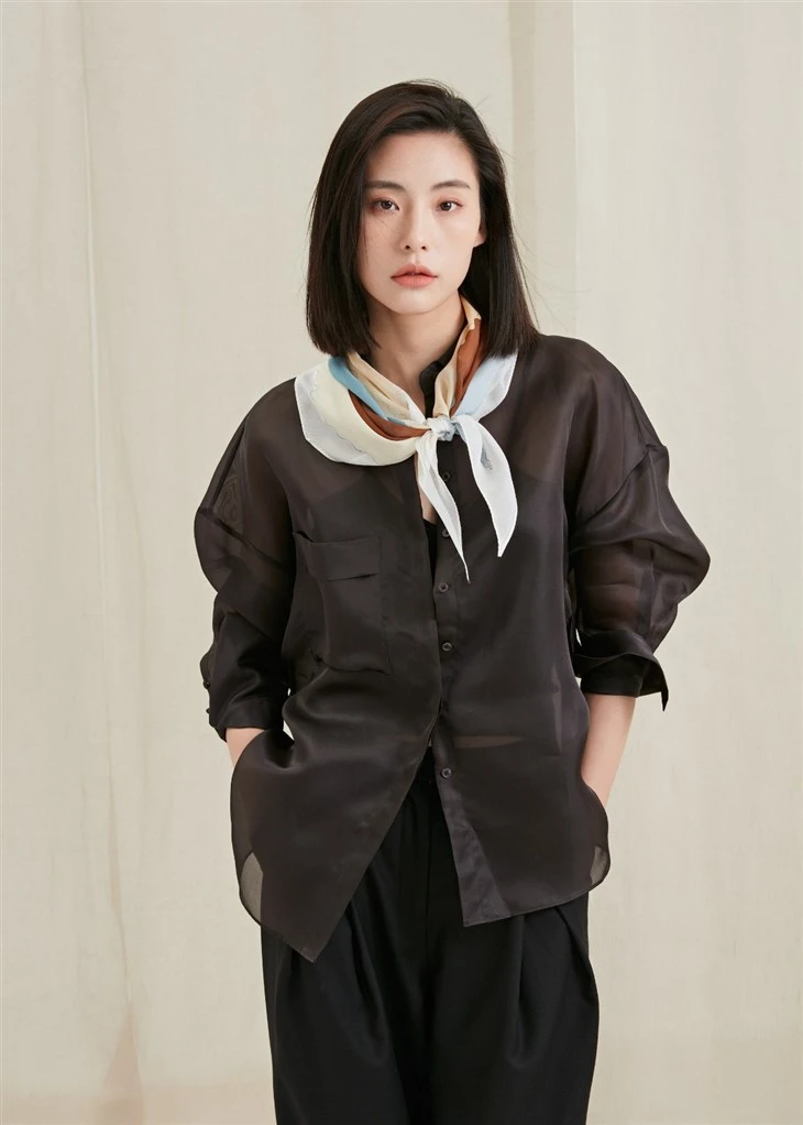 Screen Printed Silk Scarves